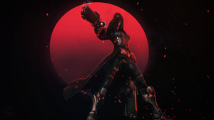 Reaper, Artwork, Overwatch, Dark background, Dark red, 4K wallpaper