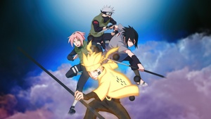 Naruto Team 7, Poster, Kakashi Hatake, Sasuke Uchiha, Sakura Haruno, Naruto Uzumaki, 4K wallpaper