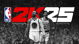 Stephen Curry, Jayson Tatum, NBA 2K25, 2024 Games, NBA video game, 4K wallpaper