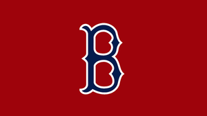 Boston Red Sox, Minimalist, Red background, Baseball team, Major League Baseball (MLB), 4K wallpaper