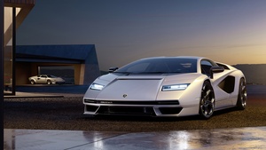 Lamborghini Countach LPI 800-4, Hybrid cars, Electric Sports cars, 2022, 4K wallpaper