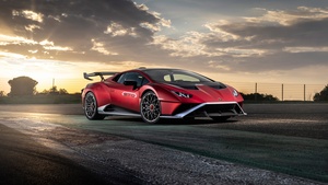 Lamborghini Huracán STO, High Performance, Sports cars, 2021, 4K wallpaper