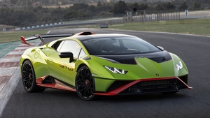 Lamborghini Huracán STO, Sports cars, 2021, 4K wallpaper