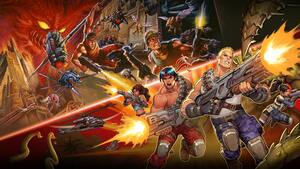 Contra: Operation Galuga, Game Art, 2024 Games, Nintendo Switch, Bill Rizer, 4K wallpaper
