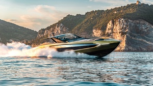 Tecnomar for Lamborghini 63, Superyacht, Motor yacht, Luxury yacht, 2021, 4K wallpaper