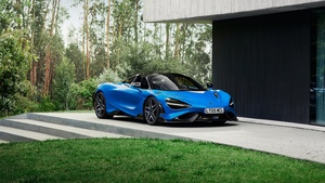 McLaren 765LT Spider, Convertible, Supercars, 2021, 4K wallpaper
