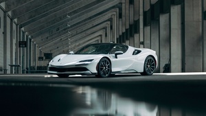 Ferrari SF90 Stradale, Assetto Fiorano, Hybrid Supercar, 2021, 4K wallpaper