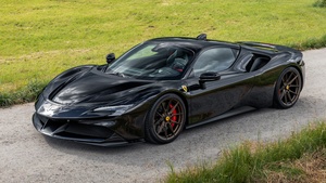 Novitec Ferrari SF90 Stradale, Performance Kit, 2021, Black cars, 4K wallpaper