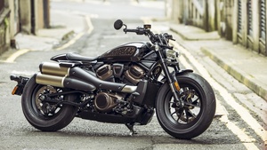 Harley-Davidson Sportster S, Cruiser motorcycle, 2021, 4K wallpaper