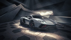 Lamborghini Aventador LP 780-4 Ultimae, Supercars, 2021, Dark, 4K wallpaper