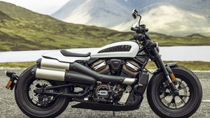Harley-Davidson Sportster S, Cruiser motorcycle, 2021, 4K wallpaper