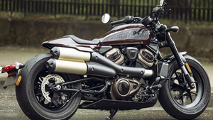 Harley-Davidson Sportster S, Cruiser motorcycle, 2021, 4K wallpaper