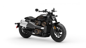 Harley-Davidson Sportster S, White background, Cruiser motorcycle, 2021, 4K wallpaper