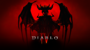 Diablo IV, Lilith, 2022 Games, Red background, Dark, 4K wallpaper