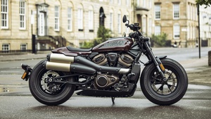 Harley-Davidson Sportster S, Custom motorcycle, Cruiser motorcycle, 2021, 4K wallpaper