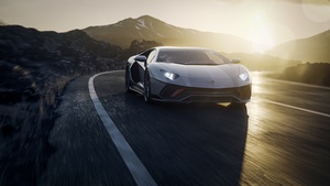 Lamborghini Aventador LP 780-4 Ultimae, Highway, Supercars, 2021, 4K wallpaper