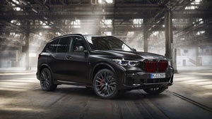 BMW X6 M50i, Limited edition, Black cars, 2021, 4K wallpaper