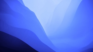 macOS Monterey, Light blue, Stock, Layers, 4K wallpaper