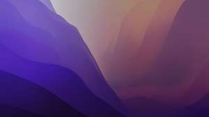 macOS Monterey, Purple, Stock, Light, Layers, 4K wallpaper