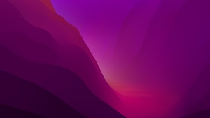 macOS Monterey, Pink aesthetic, Stock, Dark Mode, Layers, 4K wallpaper