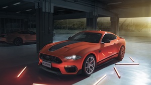 Ford Mustang Mach 1, Sports car, 2021, 4K wallpaper
