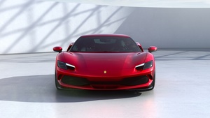 Ferrari 296 GTB, 2022, Hybrid sports car, Red cars, 4K wallpaper