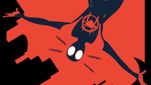 Miles Morales, Spider-Man, Minimal art, Marvel Superheroes, Spiderman, 4K wallpaper