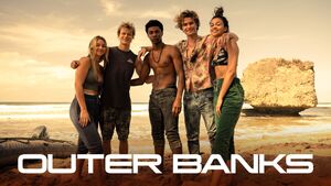 Outer Banks, Netflix series, TV series, Madelyn Cline, Chase Stokes, 4K wallpaper