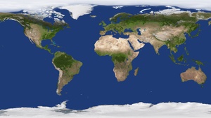 Earth, World map, 4K wallpaper
