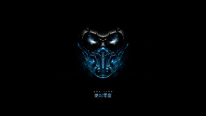 Sub-Zero, AMOLED, Mortal Kombat, Artwork, Black background, 4K wallpaper