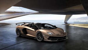 Lamborghini Aventador SVJ Roadster, Bronzo Zenas, 2021, 4K wallpaper