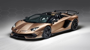 Lamborghini Aventador SVJ Roadster, Bronzo Zenas, 2021, 4K wallpaper