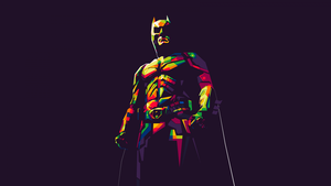 Batman, Illustration, DC Superheroes, Dark background, Minimal art, Simple, 4K wallpaper