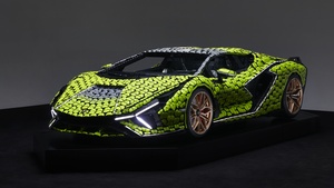 Lamborghini Sián FKP 37, LEGO, 2021, 4K wallpaper