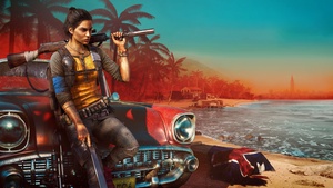 Far Cry 6, Clara Garcia, PC Games, PlayStation 4, Amazon Luna, Xbox One, PlayStation 5, Xbox Series X and Series S, 2021 Games, 4K wallpaper