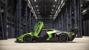 Lamborghini Essenza SCV12, Performance car, Hypercars, 2021, 4K wallpaper