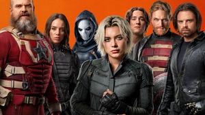 Thunderbolts, Marvel Cinematic Universe, 2025 Movies, Black Widow, Bucky Barnes, Taskmaster, Red Guardian, Marvel Superheroes, 4K wallpaper