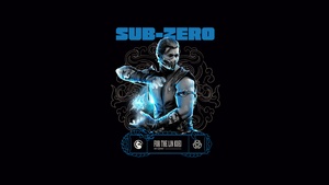 AMOLED, Black background, Sub-Zero, 4K wallpaper