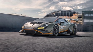 Lamborghini Huracán Super Trofeo EVO2, 2022, Race cars, 4K wallpaper