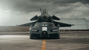 Bugatti Chiron Sport Les Légendes du Ciel, Dassault Rafale, Hyper Sports Cars, 2021, 4K wallpaper