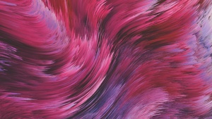 Glitch art, Space artwork, Vibrant, Pixels, Pink, 4K wallpaper