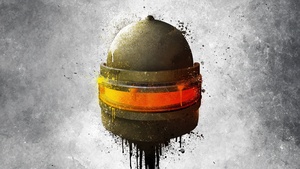 PUBG, Level 3 helmet, Drippy artwork, 4K wallpaper