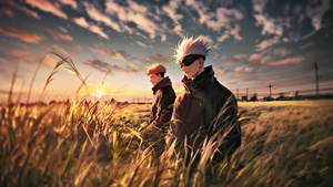 Sukuna, Satoru Gojo, Jujutsu Kaisen, 4K wallpaper