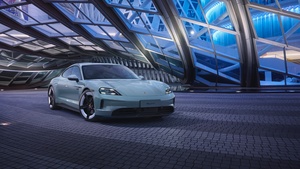 Porsche Taycan 4, 2024, 4K wallpaper