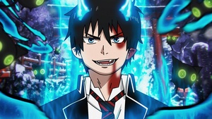 Rin Okumura, Blue Exorcist, 4K wallpaper