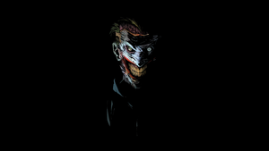 Joker, Supervillain, DC Comics, Dark background, 4K wallpaper