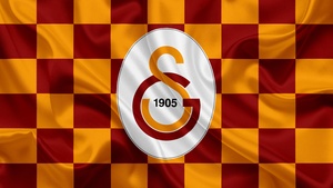 Galatasaray, Logo, Football club, UEFA Champions League, 4K wallpaper