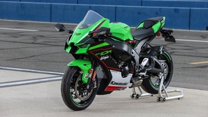 Kawasaki Ninja ZX-10R, Sports bikes, 2021, White background, 4K wallpaper