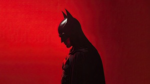 Batman, Red aesthetic, Red background, DC Superheroes, 4K wallpaper