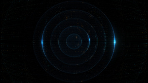 Particles, Circles, Dark, AMOLED, 4K wallpaper